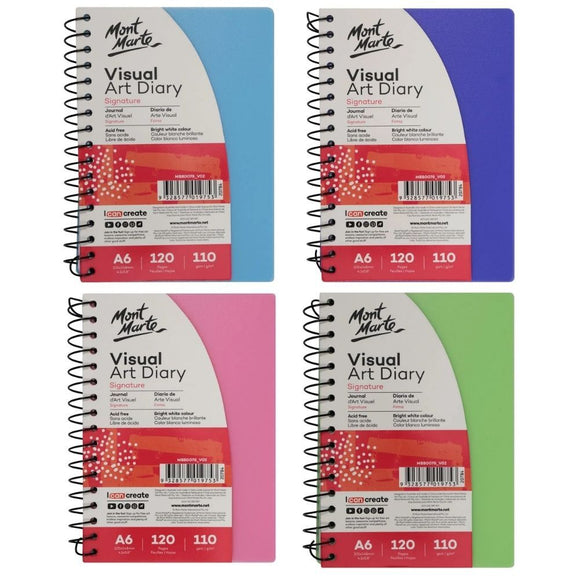 Mont Marte Visual Art Diary Signature 110gsm A6 (753)