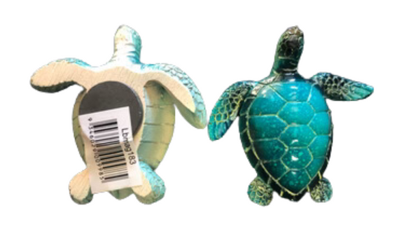 Magnet Blue Turtle 8cm