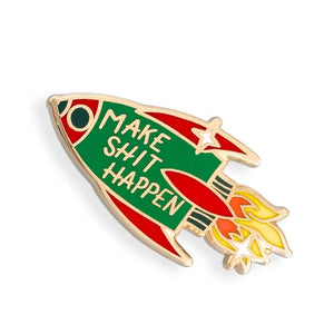 Jubly Umph Lapel Pins - Make Shit Happen