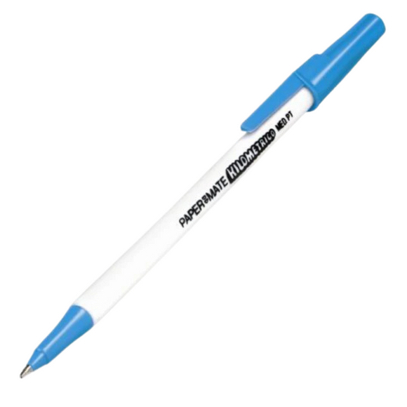 Blue Pen - Kilometric, Bic or Similar MEDIUM