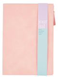 A5 Journal Soft Cover - Pink with Zip Pocket (757)
