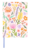 A5 Journal Hard Cover - Wildflower Print (555)