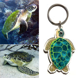 Green Sea Turtle Keyring AUSTRALIAN DESIGNED AND MADE  (326)