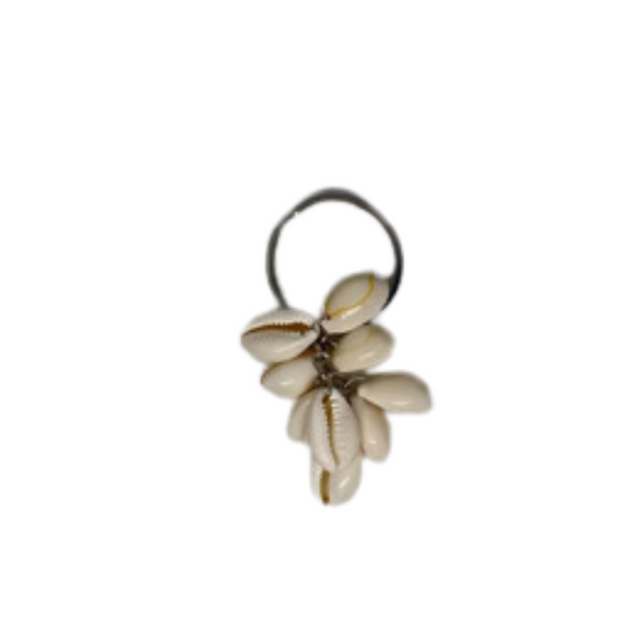 Cowrie Shell Keychain