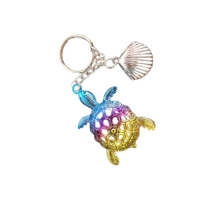 Colourful Turtle with Shell Key Chain