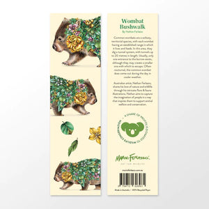 Bookmark - Wombat Bushwalk