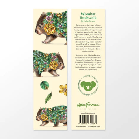 Bookmark - Wombat Bushwalk