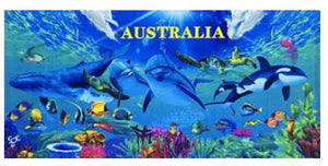 Beach Towel - Australia Marine Life  (997)