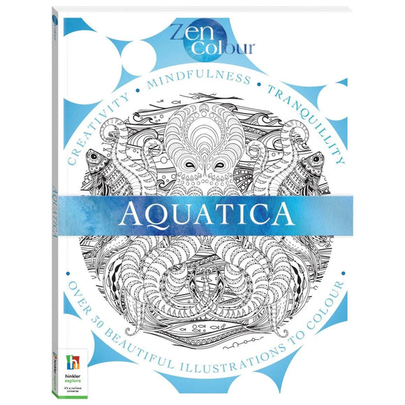 Zen Colour Aquatica Book