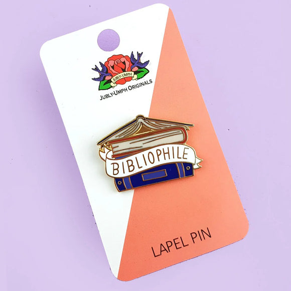 Jubly Umph Lapel Pins - Bibliophile