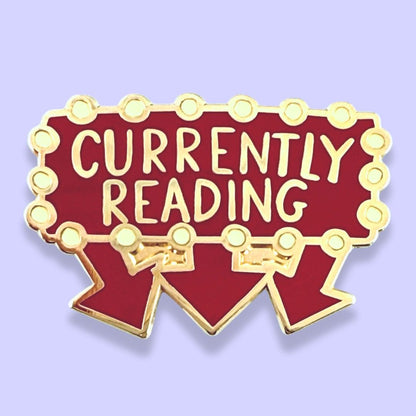Jubly Umph Lapel Pins - Currently Reading