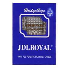 JDL Royal Brdige Size Plastic Playing Cards