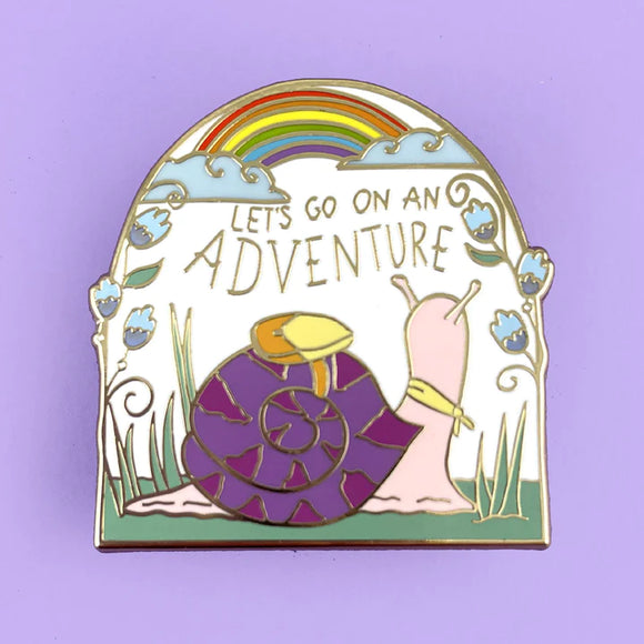 Lapel Pin - Let's Go On An Adventure