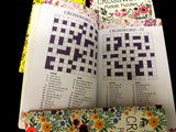 Floral Crossword Pocket Puzzle Book (641)