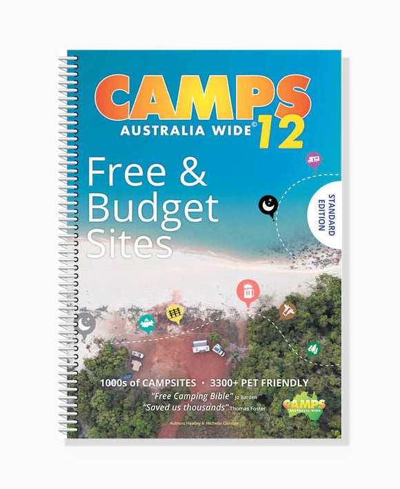 Camps 12 - Easy to Read, A4 Size without photos LATEST RELEASE