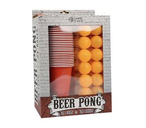 Beer Pong Set - Adult Drinking Party Game 18+