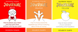 Rainbow Vision Journals - 3 set PAY FOR 2 AND GET THE THIRD FOR FREE - Hardcovers