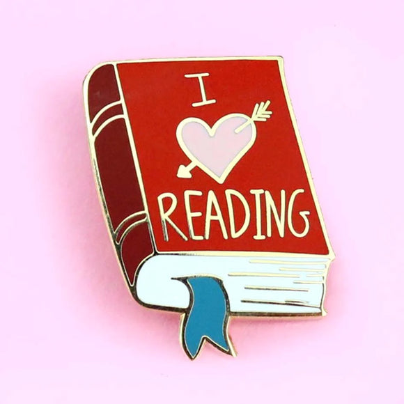 Lapel Pins - I Love Reading